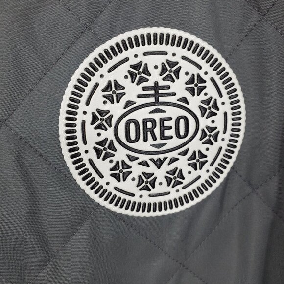 NWT Charles River Apparel Oreo Cookie Embroidered Promo Bomber Jacket Large - Picture 9 of 12